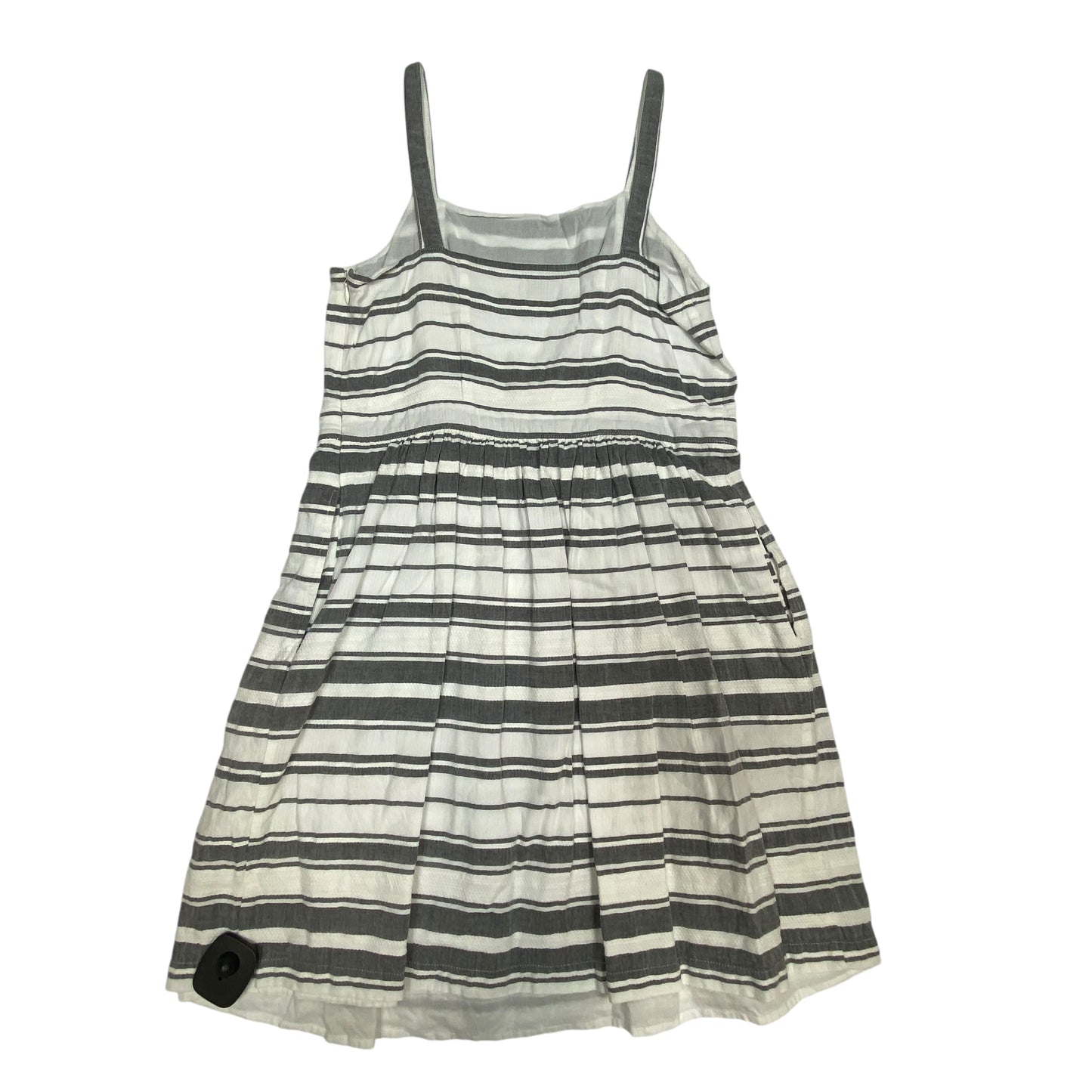 Dress Casual Short By Loft In Grey & White, Size: S