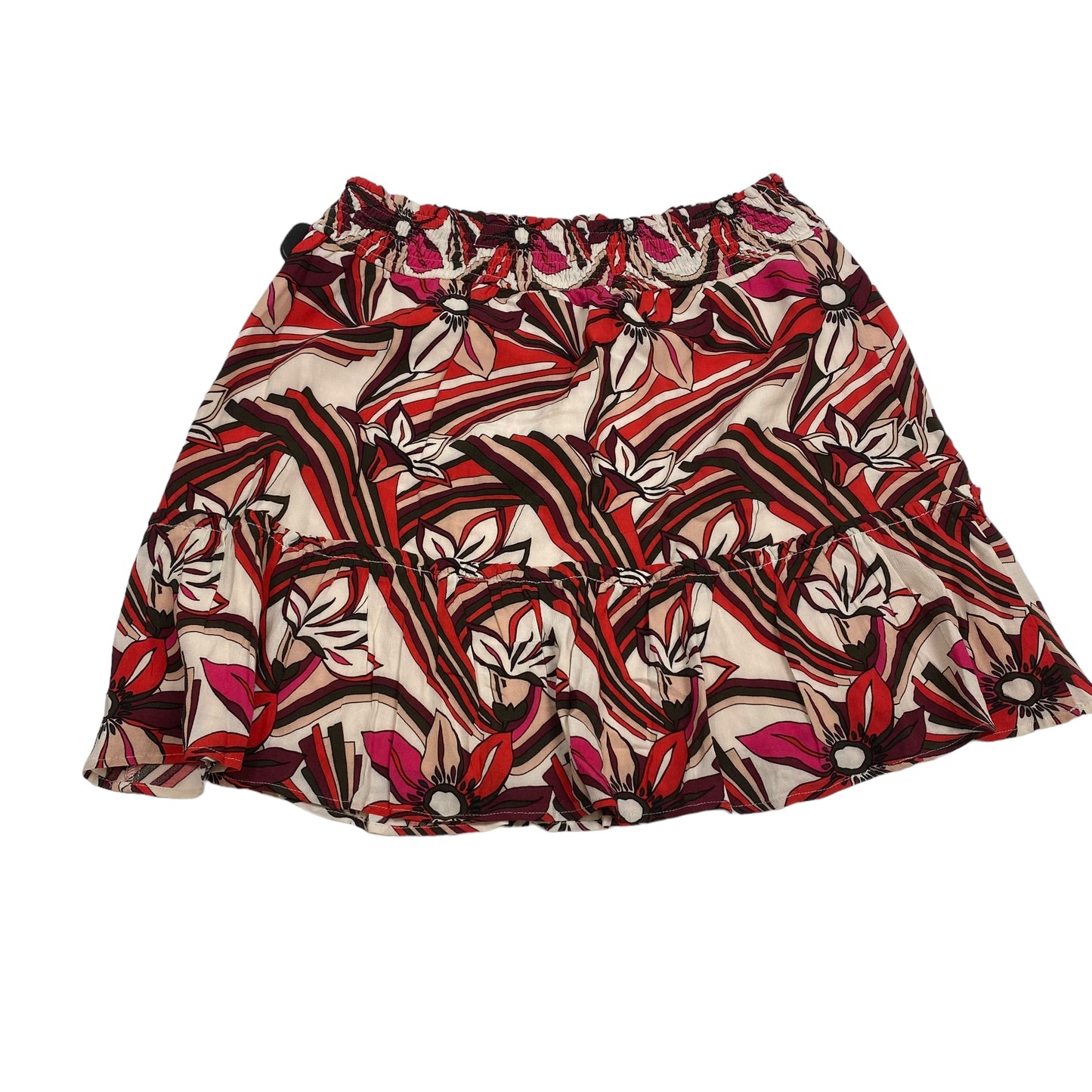 Red Skirt Mini & Short Anthropologie, Size S