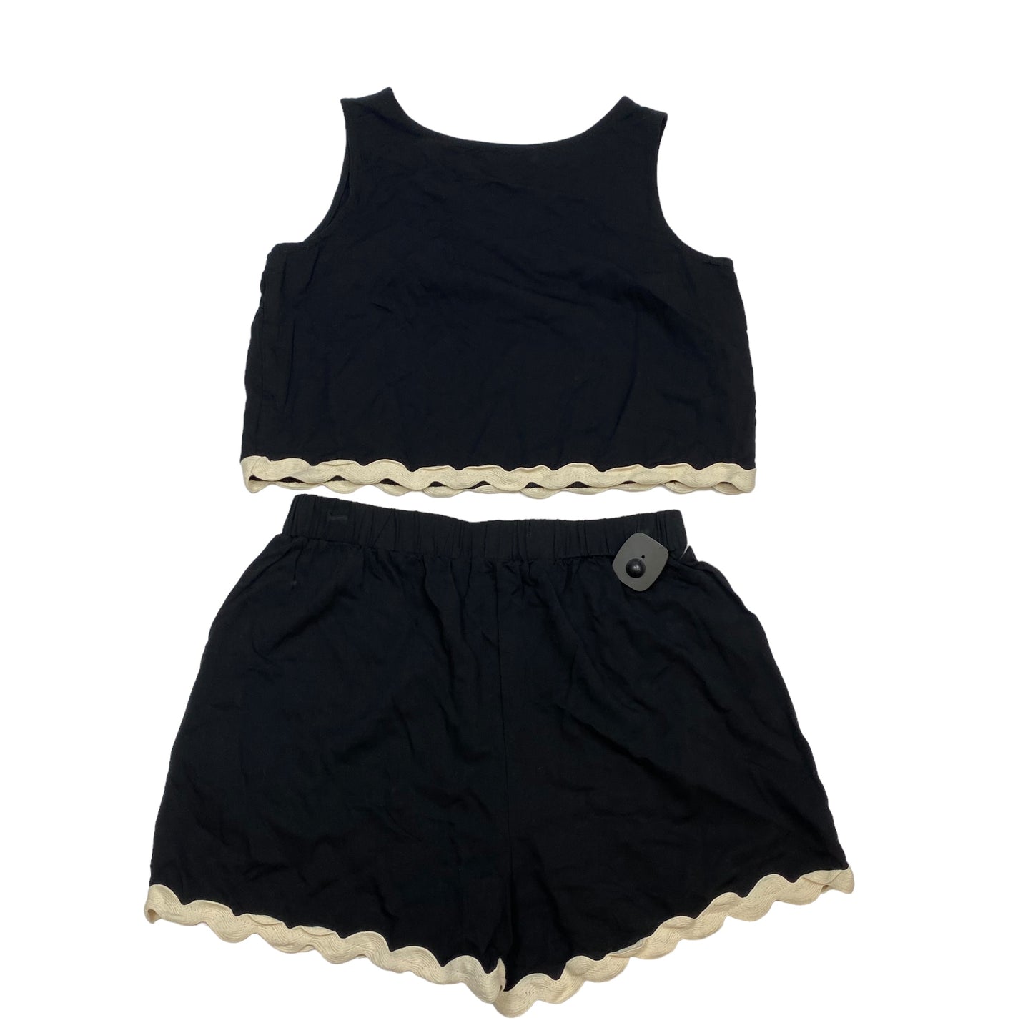 Shorts Set By Pretty Garden In Black, Size: M