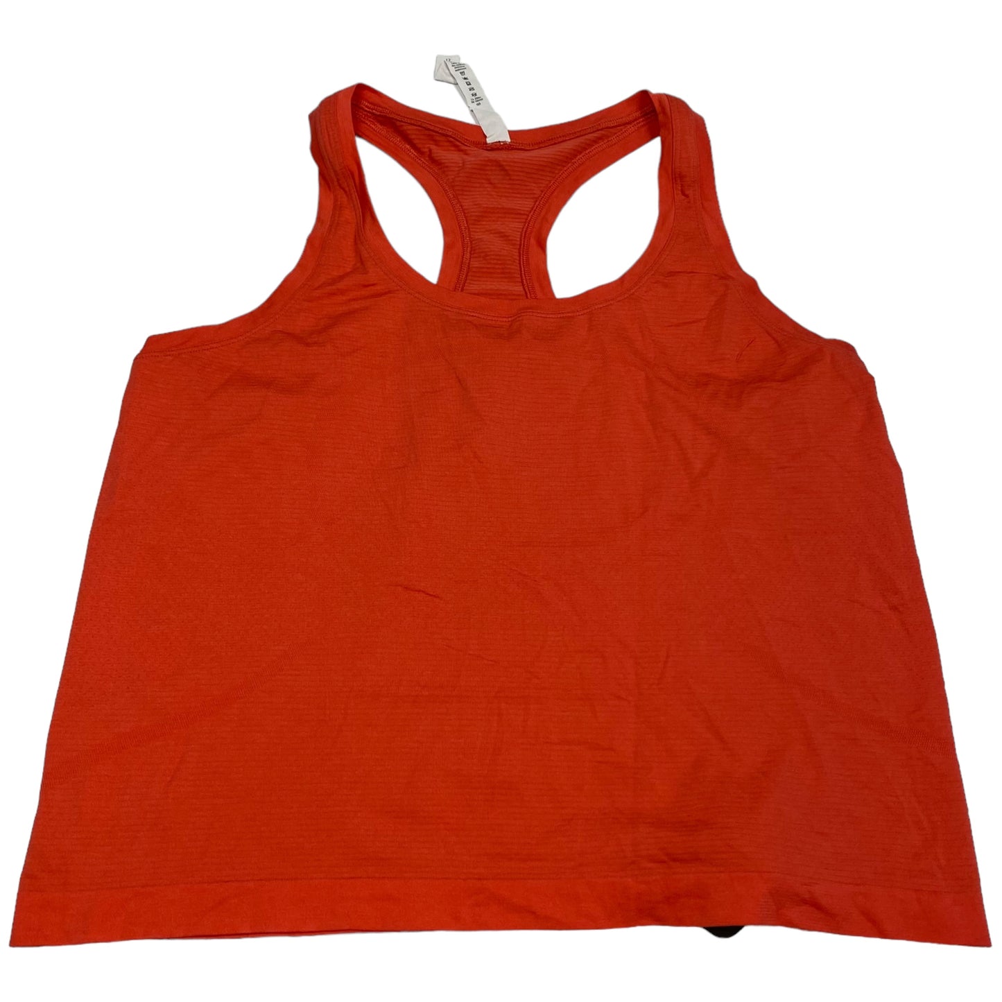 Athletic Tank Top Designer By Lululemon In Red, Size: L