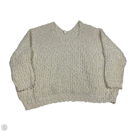 Sweater By Wishlist In Cream, Size: S