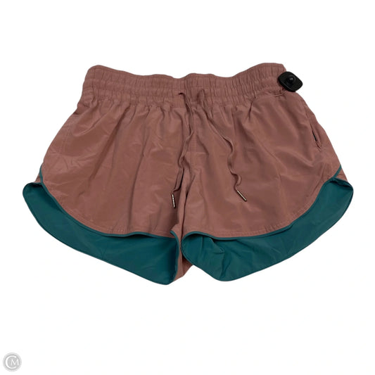 Athletic Shorts Designer By Lululemon In Pink, Size: M