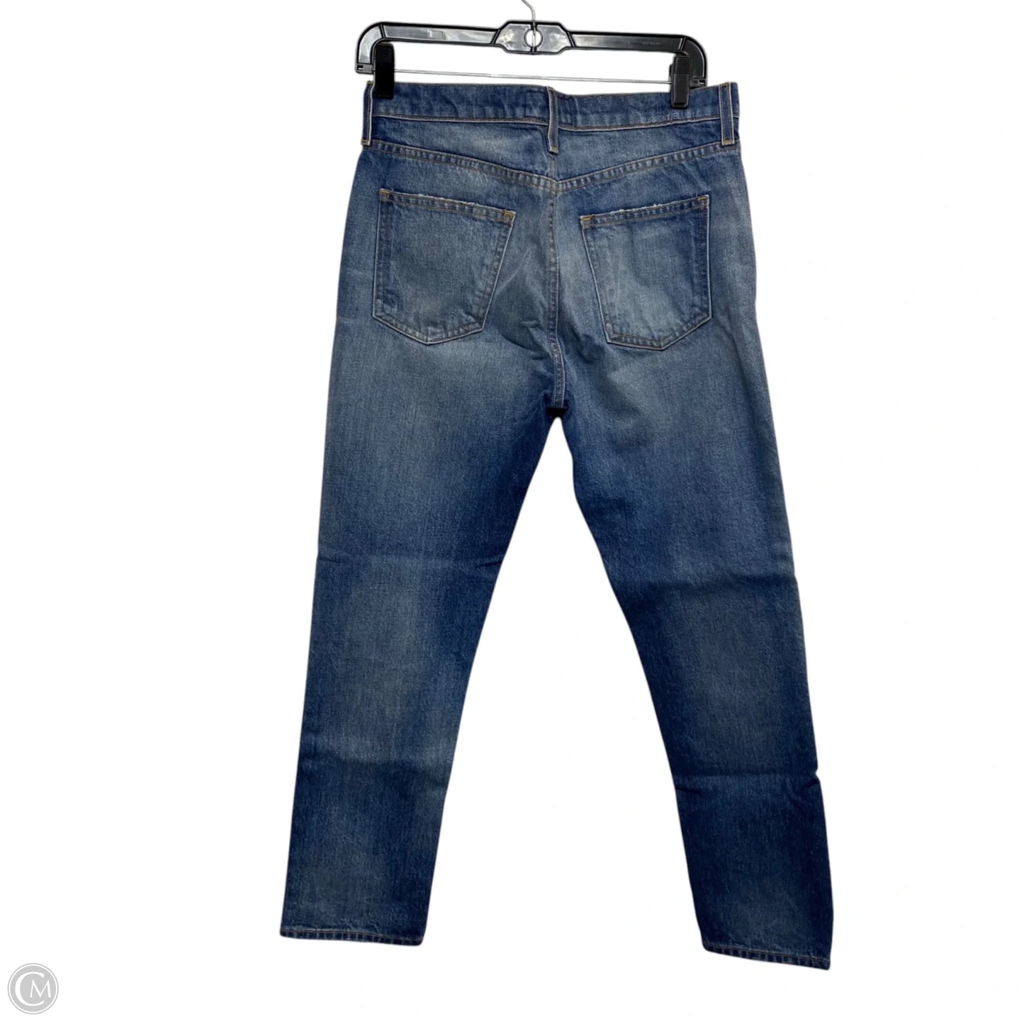 Jeans Straight By Current/elliott In Blue Denim, Size: 26