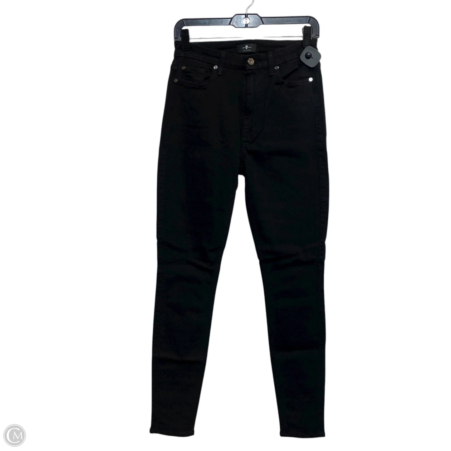 Pants Designer By 7 For All Mankind In Black, Size: 4
