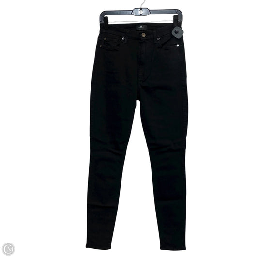 Pants Designer By 7 For All Mankind In Black, Size: 4