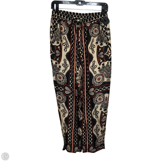Pants Designer By Farm Rio In Multi-colored, Size: S
