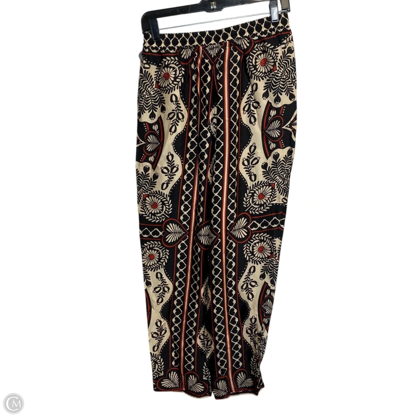 Pants Designer By Farm Rio In Multi-colored, Size: S