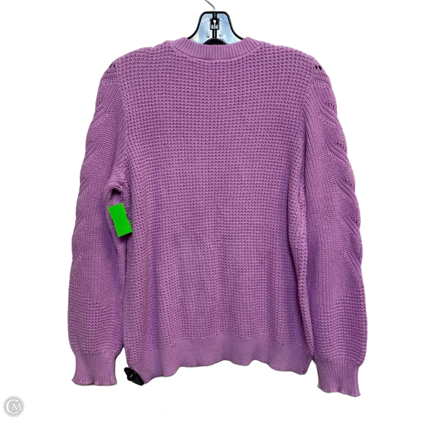 Sweater By Time And Tru In Purple, Size: L