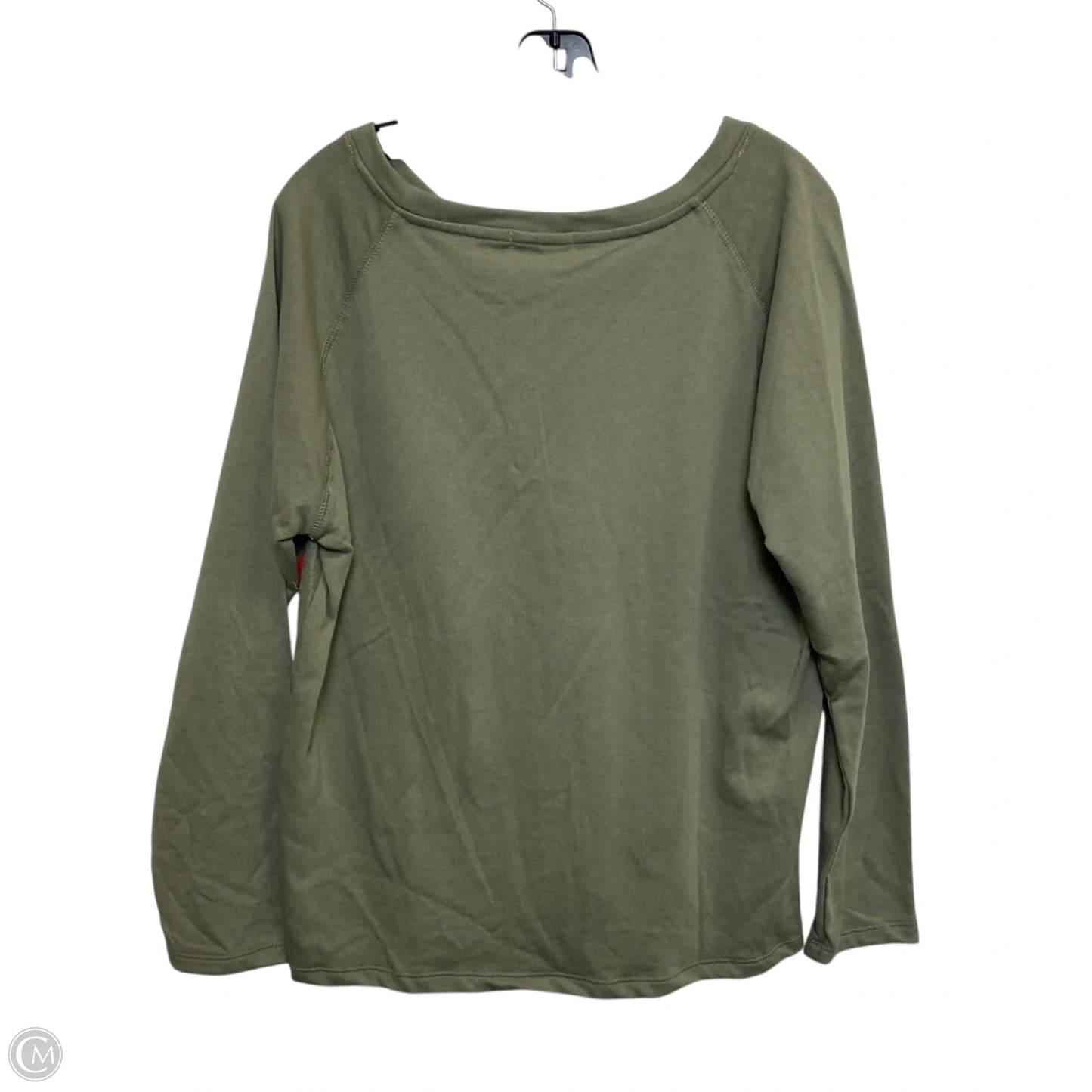 Top Long Sleeve By Mi Ami In Green, Size: Mp