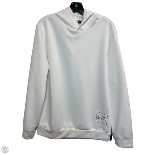 Sweatshirt Hoodie By Shelby And Palmer In White, Size: M