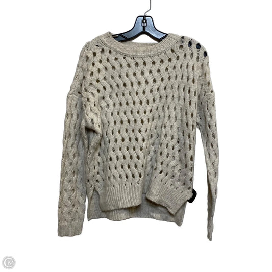 Sweater By Charlie B In Tan, Size: M