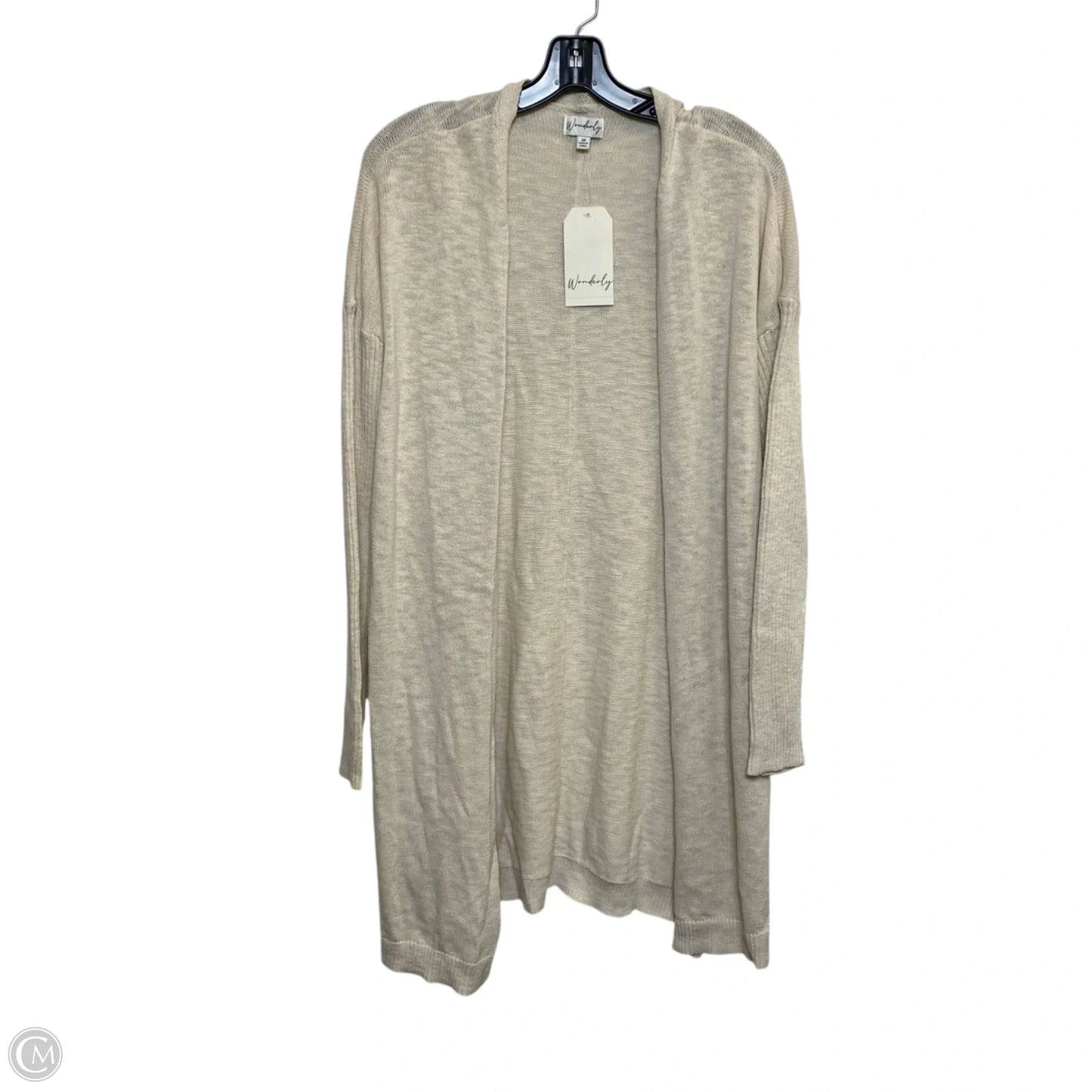 Cardigan By Wonderly In Cream, Size: M