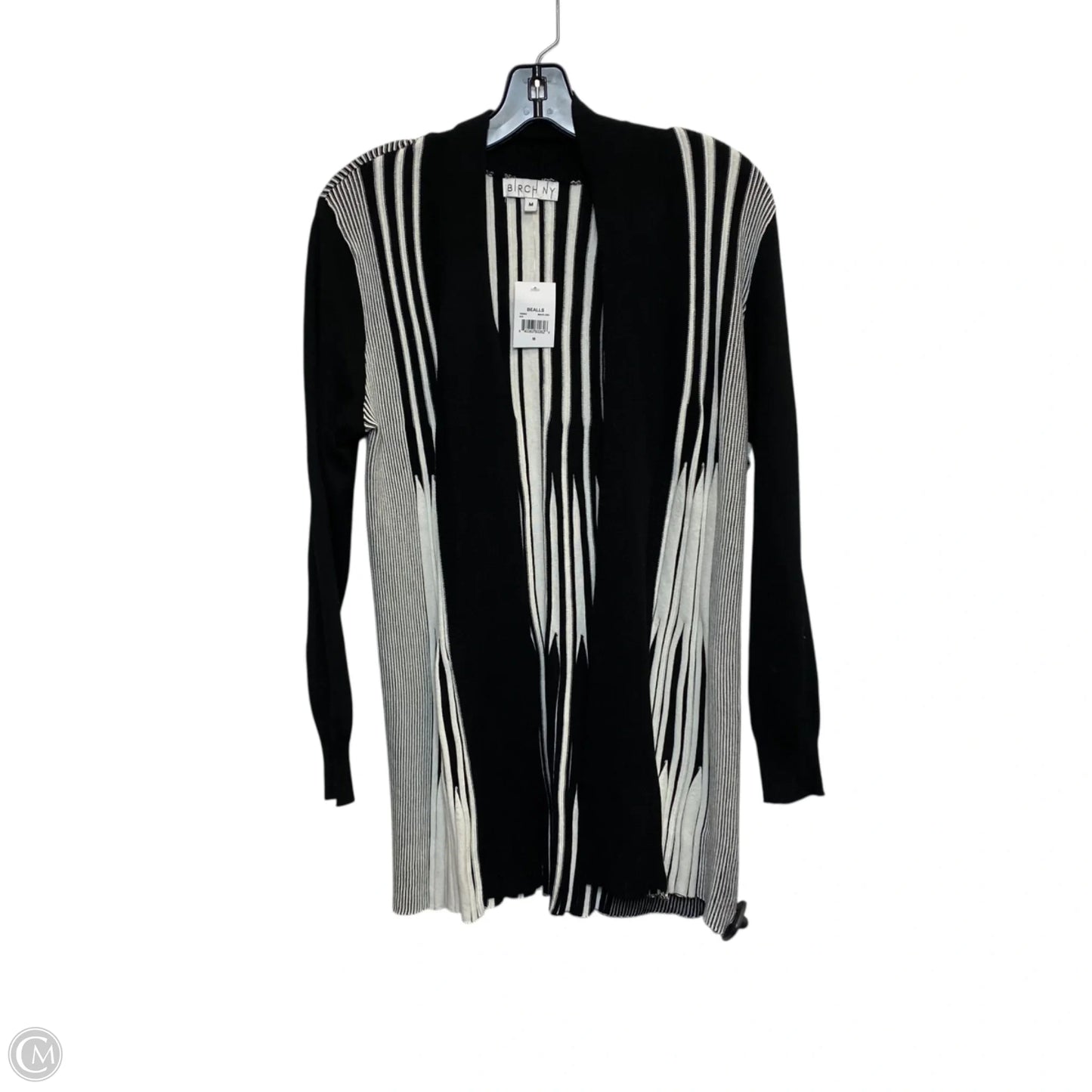 Cardigan By Birch NY In Black & White, Size: M