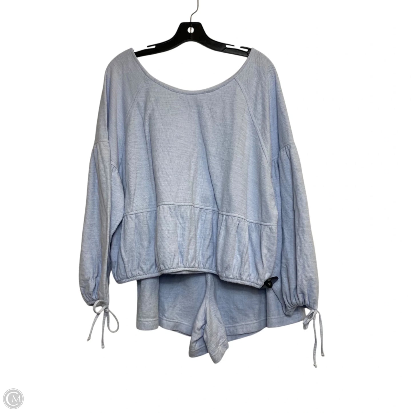 Lounge Set Shorts By Aerie In Blue, Size: Xl