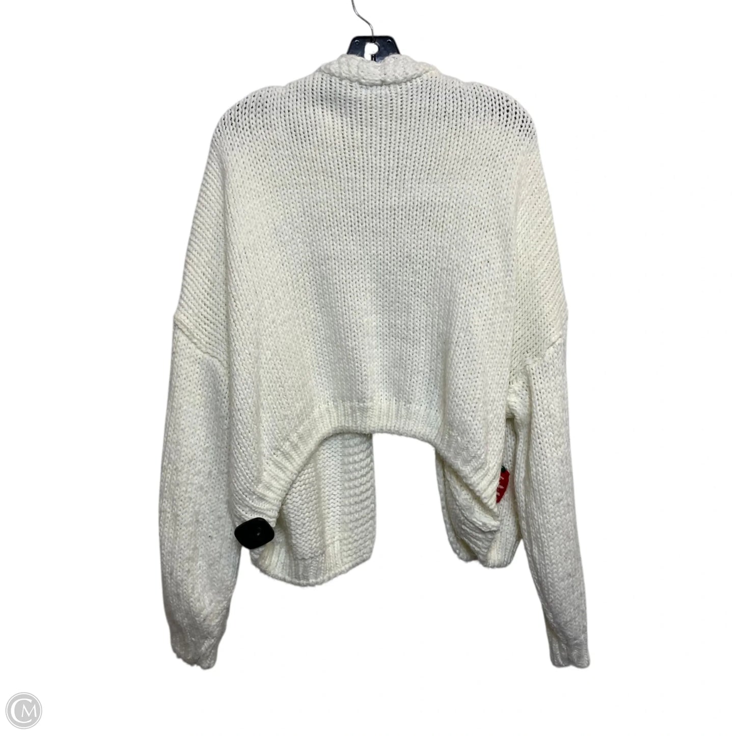 Sweater Cardigan By Arula In Cream, Size: 1x