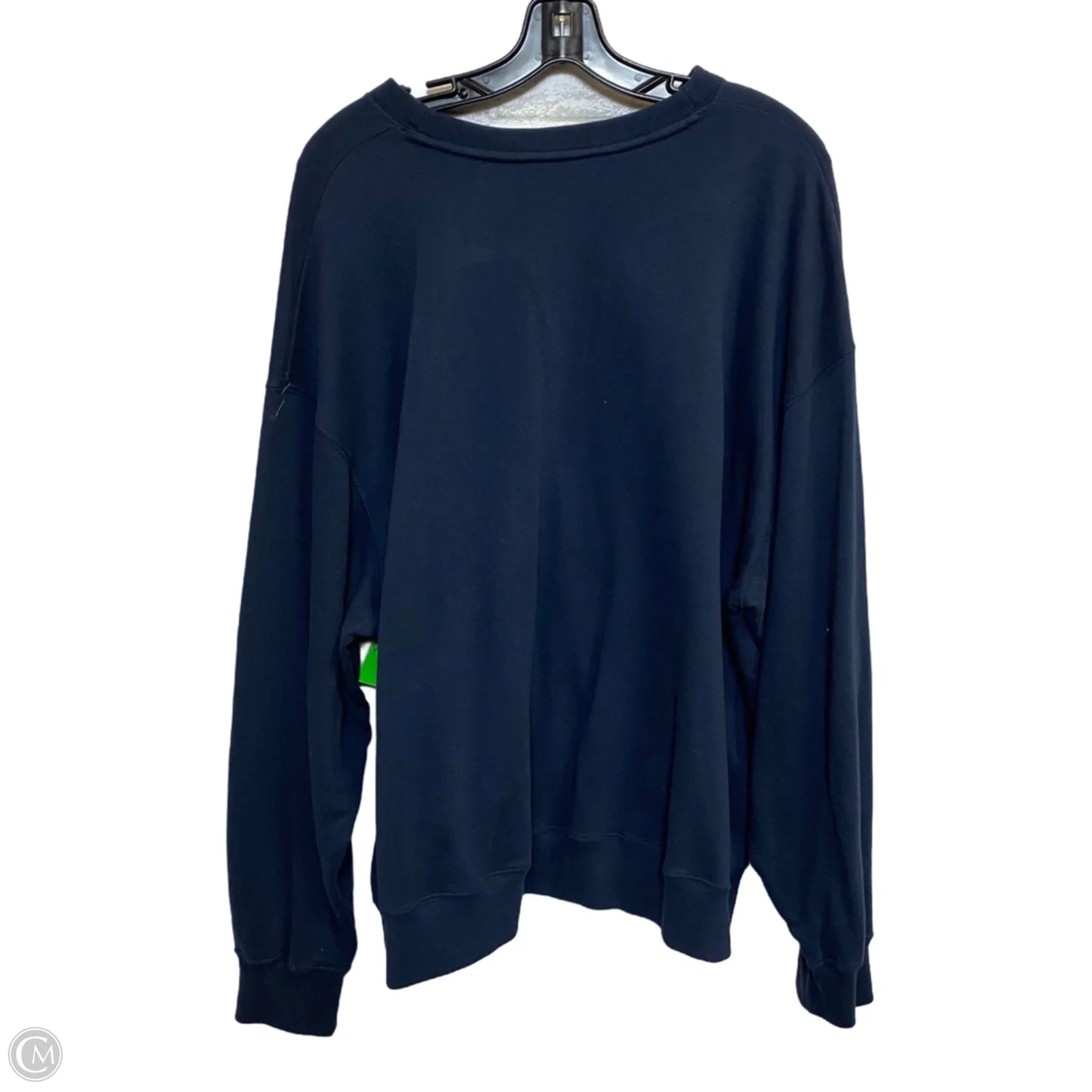 Sweatshirt Collar By Hollister In Blue, Size: Xxl