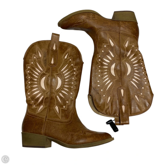 Boots Western By Arula In Brown, Size: 8