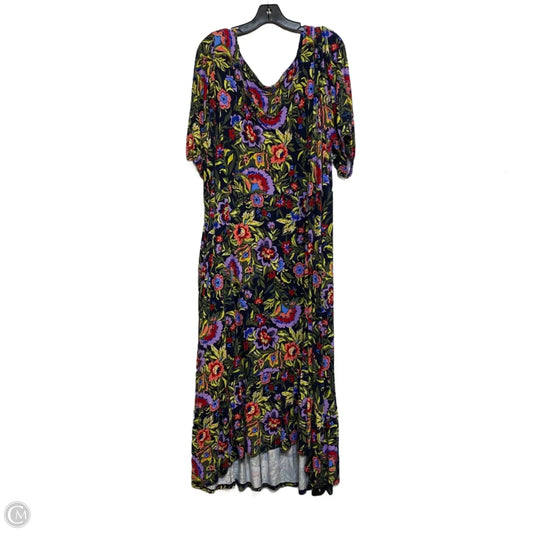 Dress Casual Midi By Terra & Sky In Multi-colored, Size: 2x