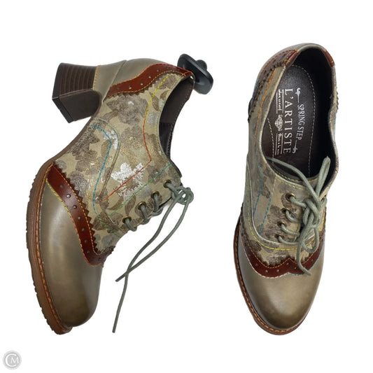 Boots Leather By Lartiste In Brown, Size: 7.5