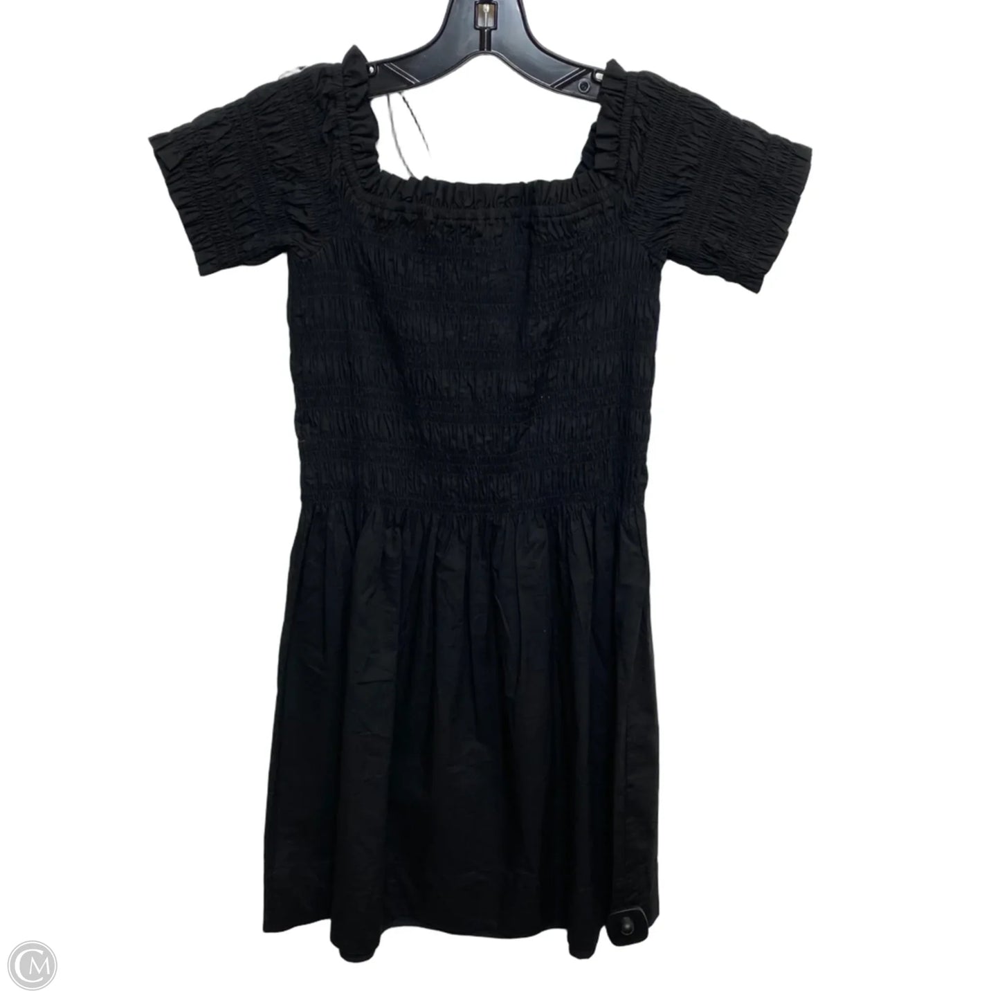 Dress Casual Short By H&m In Black, Size: S