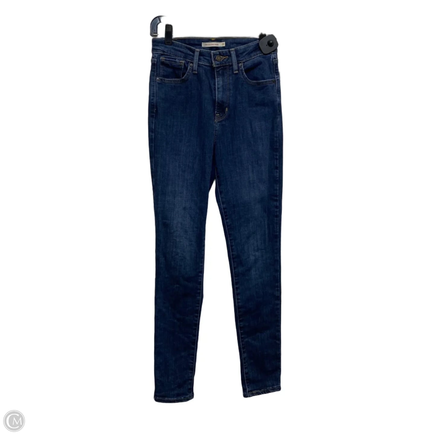 Jeans Skinny By Levis In Blue Denim, Size: 26