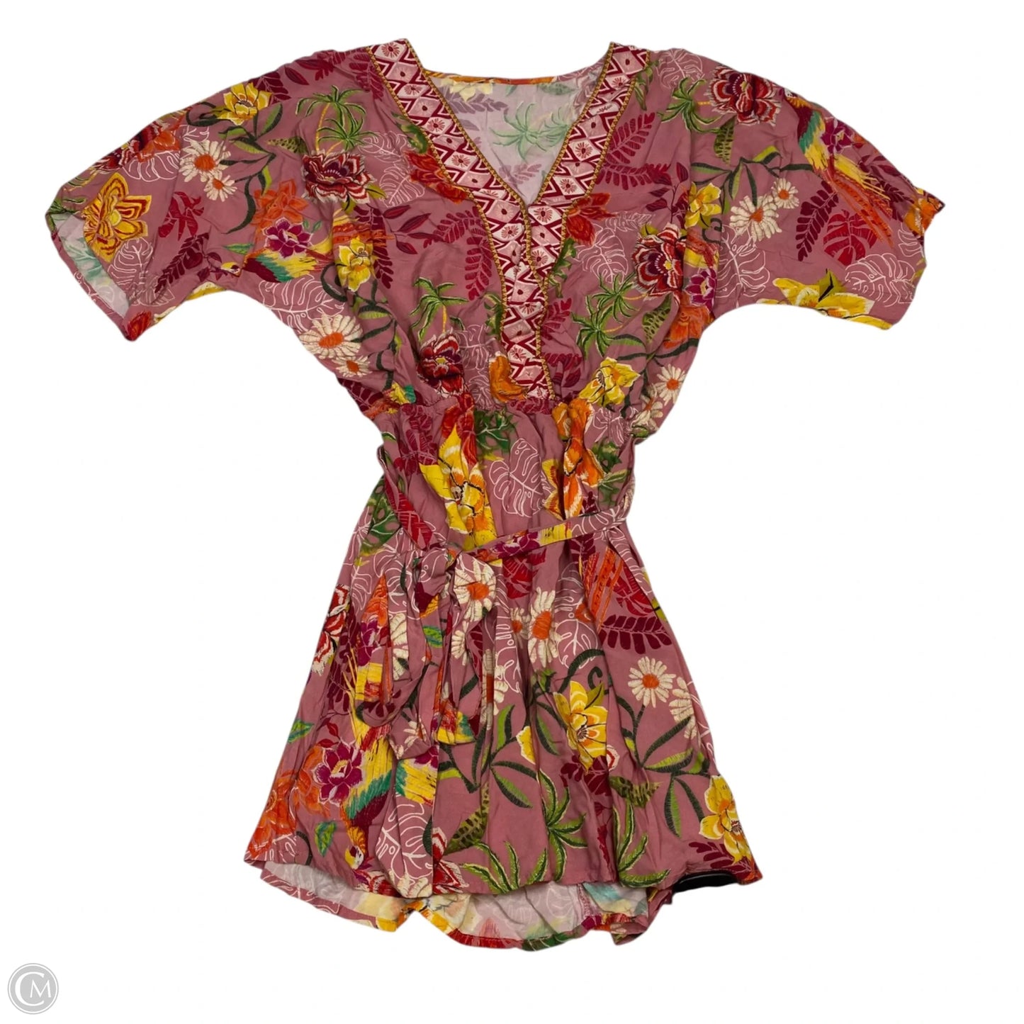 Dress Casual Short By Clothes Mentor In Pink, Size: L
