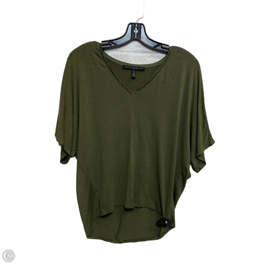 Top Short Sleeve By White House Black Market In Green, Size: Xs