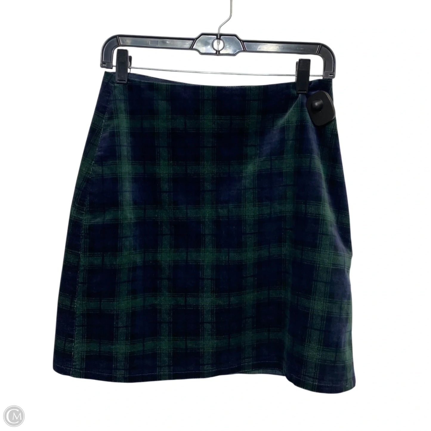 Skirt Mini & Short By Loft In Plaid Pattern, Size: Xs