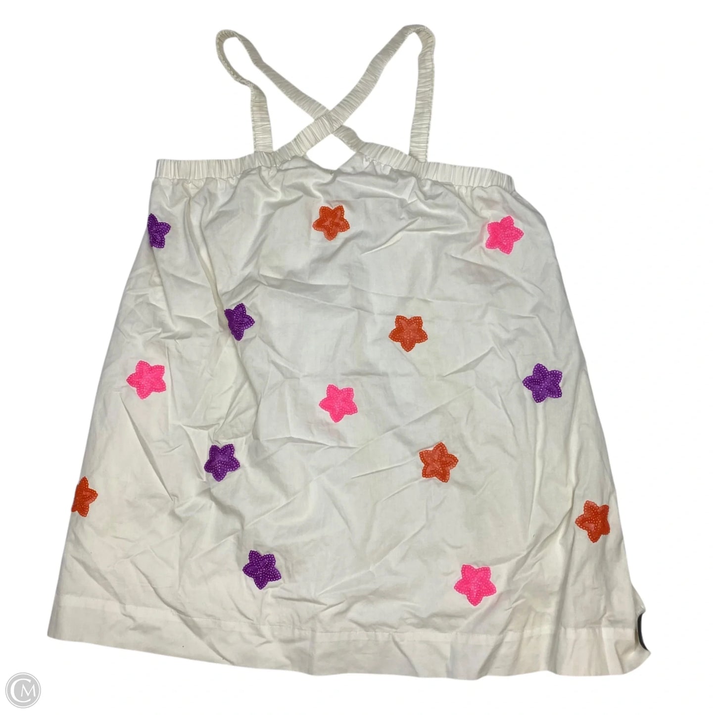 Dress Casual Short By Tcec In Cream, Size: M