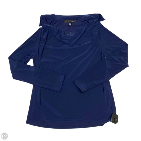 Top Long Sleeve By White House Black Market In Blue, Size: S