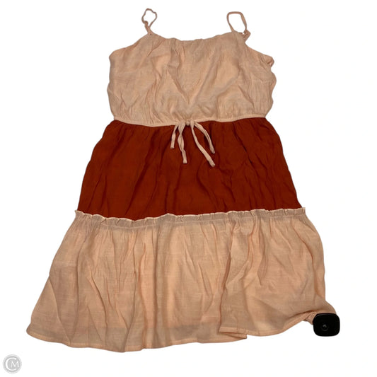 Dress Casual Short By Auw In Pink, Size: L