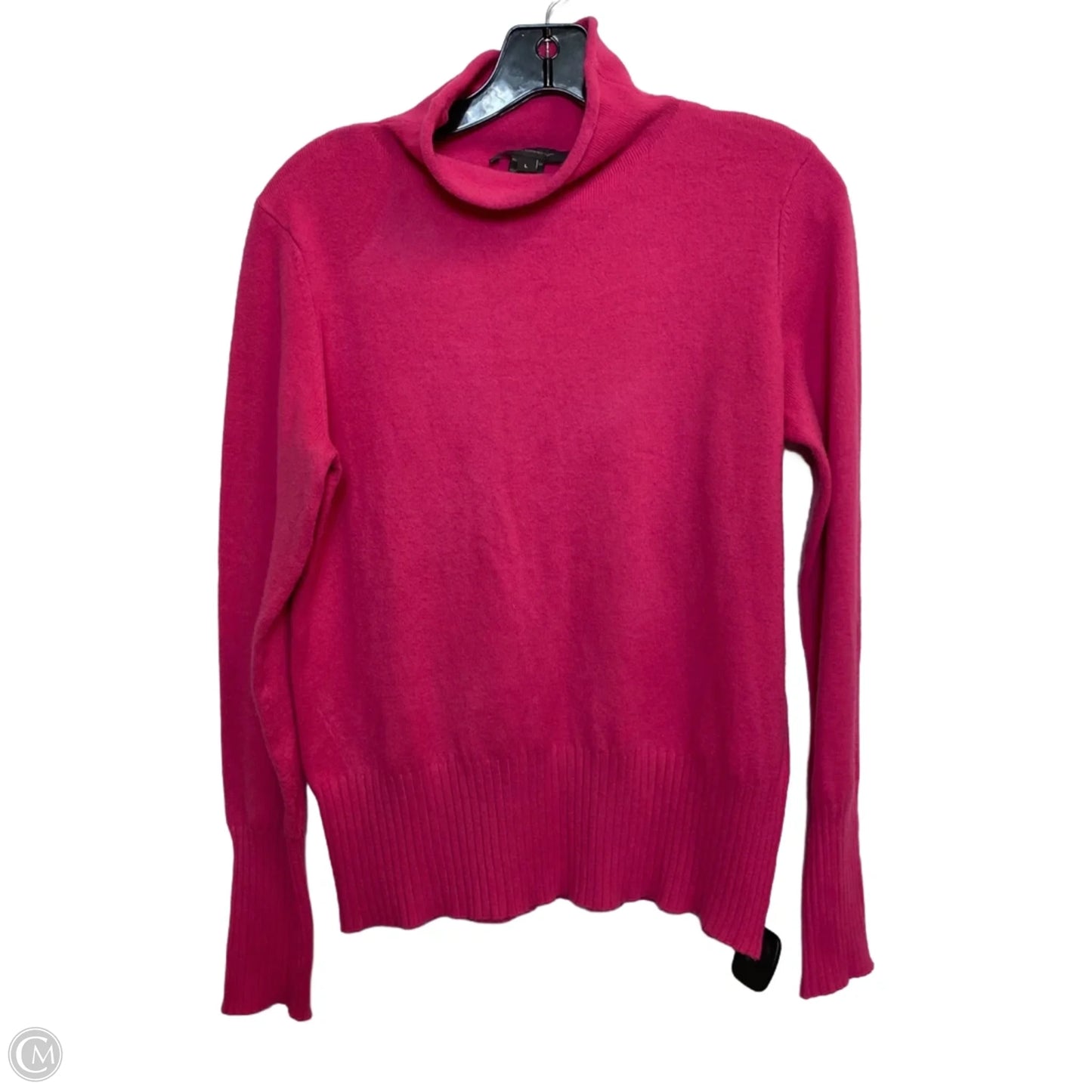 Top Long Sleeve By French Connection In Pink, Size: L
