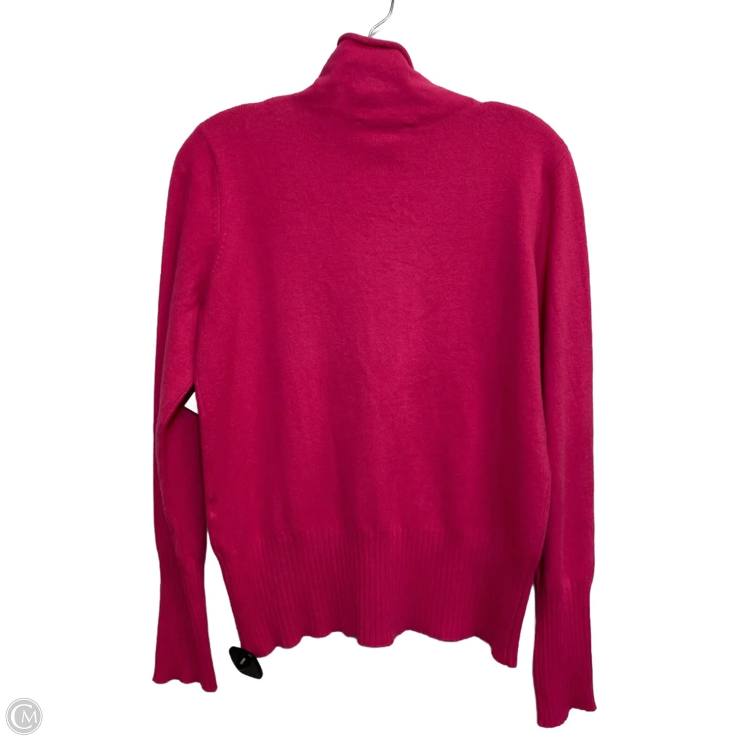 Top Long Sleeve By French Connection In Pink, Size: L
