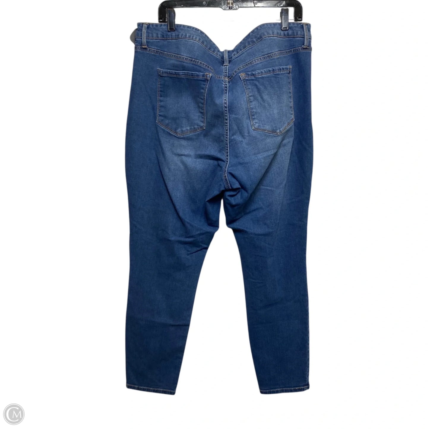 Jeans Skinny By Nine West In Blue Denim, Size: 20