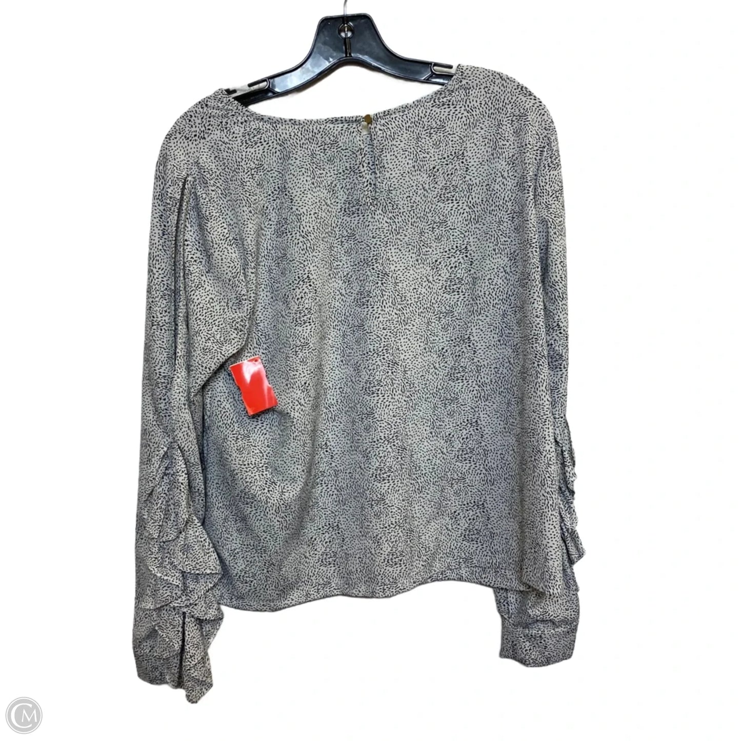 Top Long Sleeve By A New Day In White, Size: L