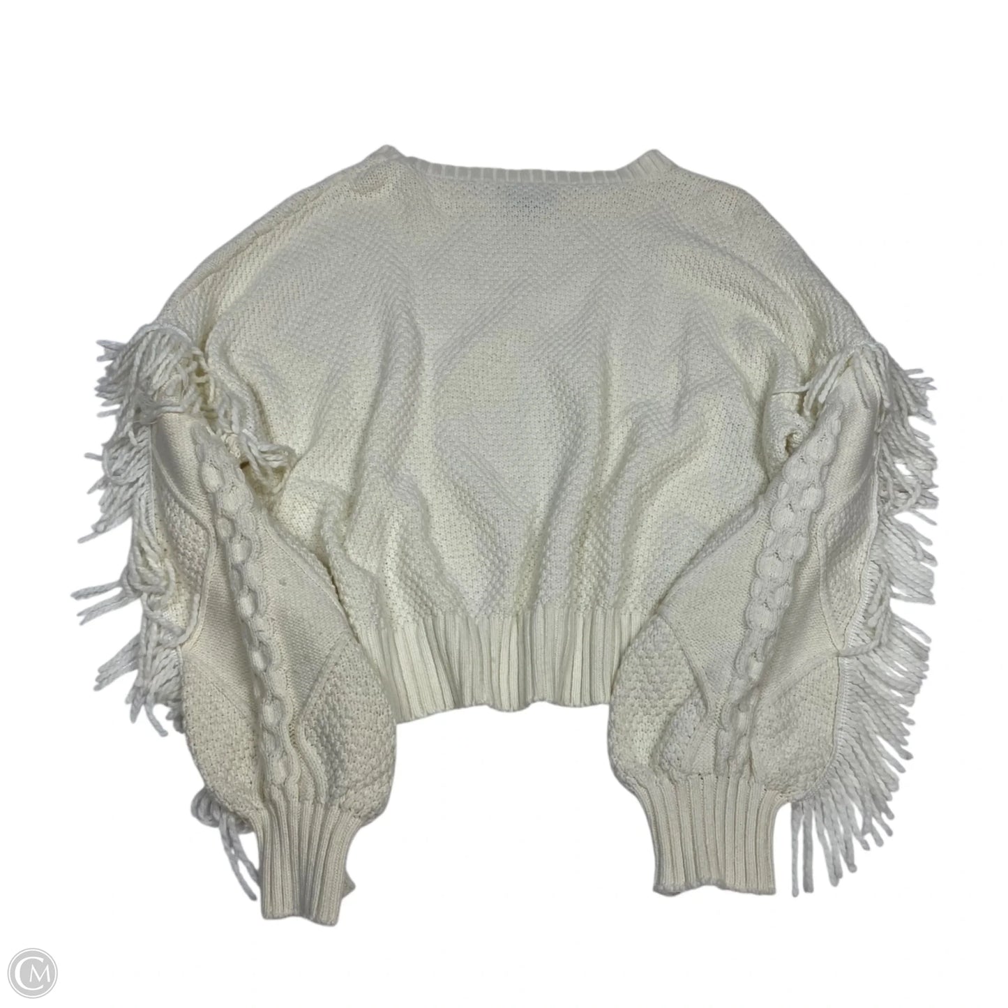Sweater By Lumiere In Cream, Size: L