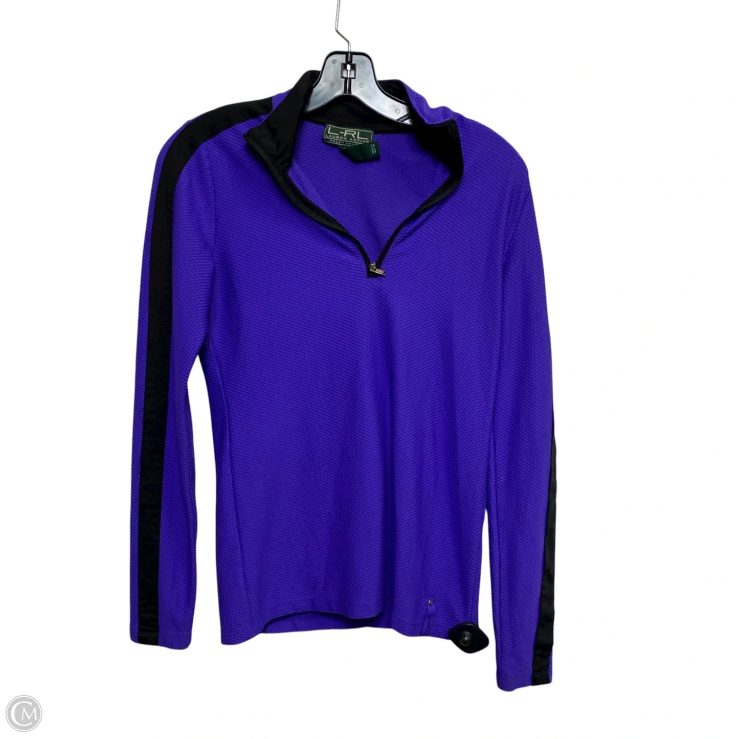 Athletic Jacket By Ralph Lauren In Purple, Size: S