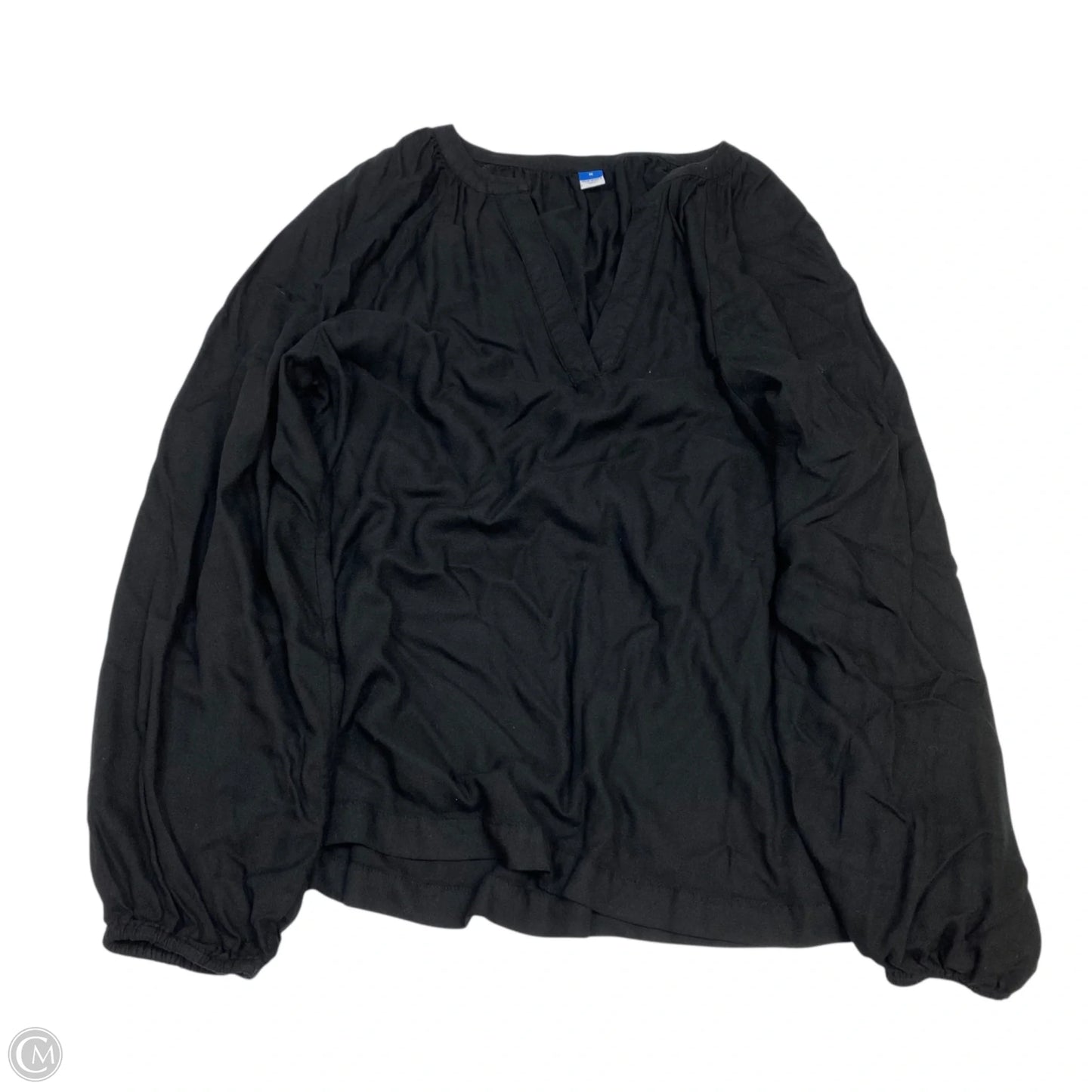 Top Long Sleeve By Old Navy In Black, Size: M