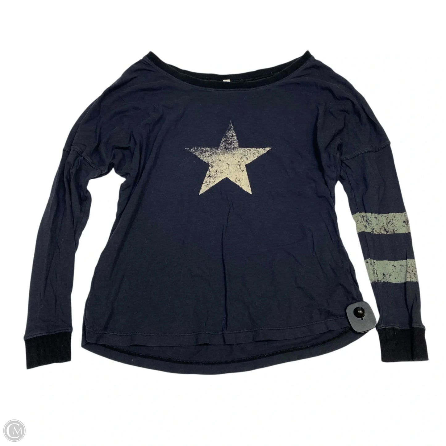 Top Long Sleeve By Free People In Blue, Size: Xs