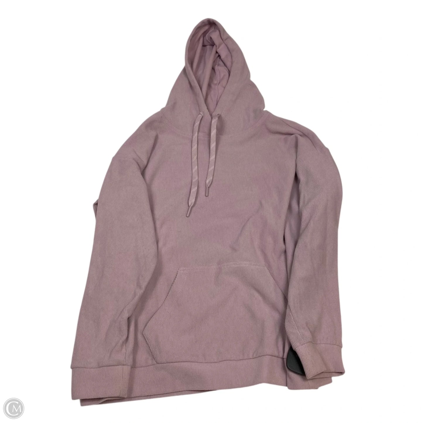 Sweatshirt Hoodie By Marc New York In Pink, Size: S
