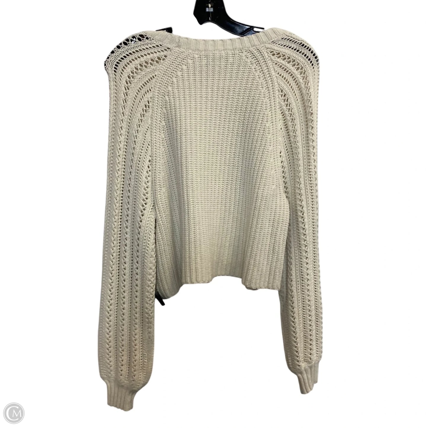 Sweater By American Eagle In White, Size: S