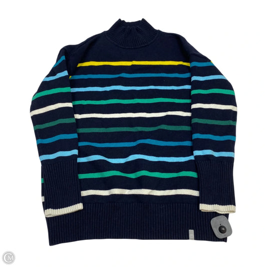 Top Long Sleeve By Talbots In Navy, Size: S