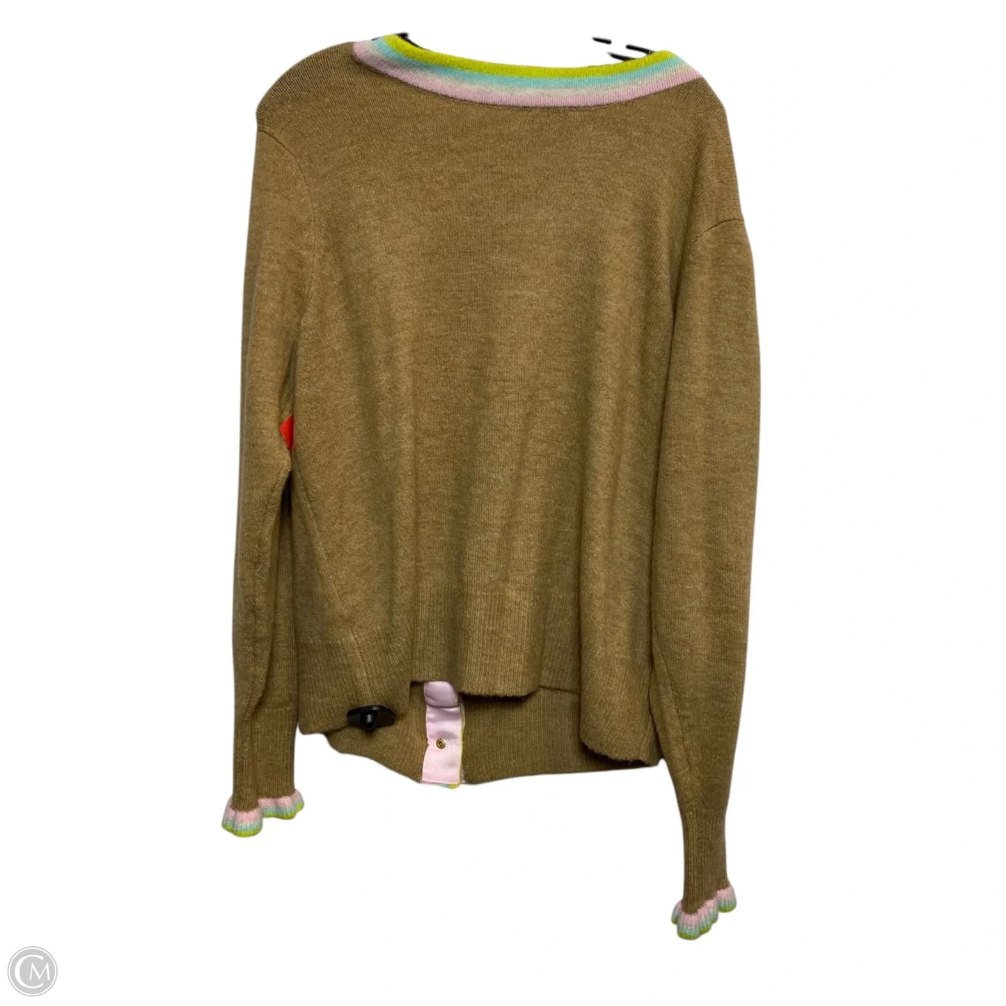 Sweater Cardigan By Crown And Ivy In Brown, Size: Xl