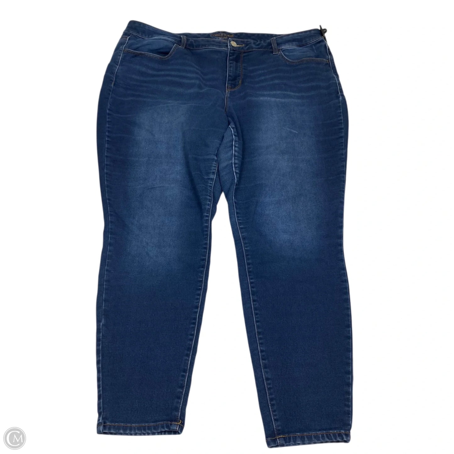 Jeans Skinny By Maurices In Blue, Size: 22