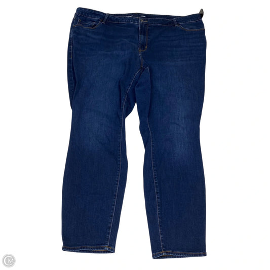 Jeans Skinny By Old Navy In Blue, Size: 24