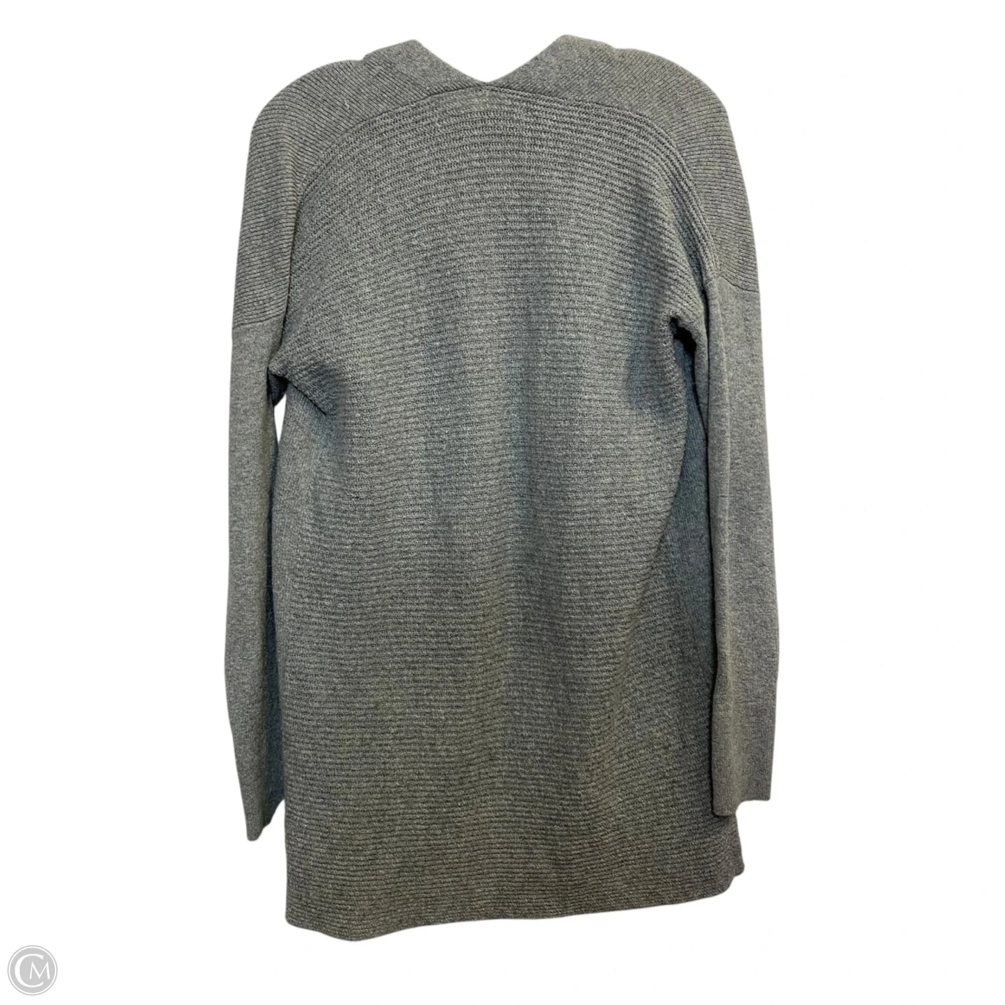 Sweater Cardigan By Loft In Grey, Size: Xxs