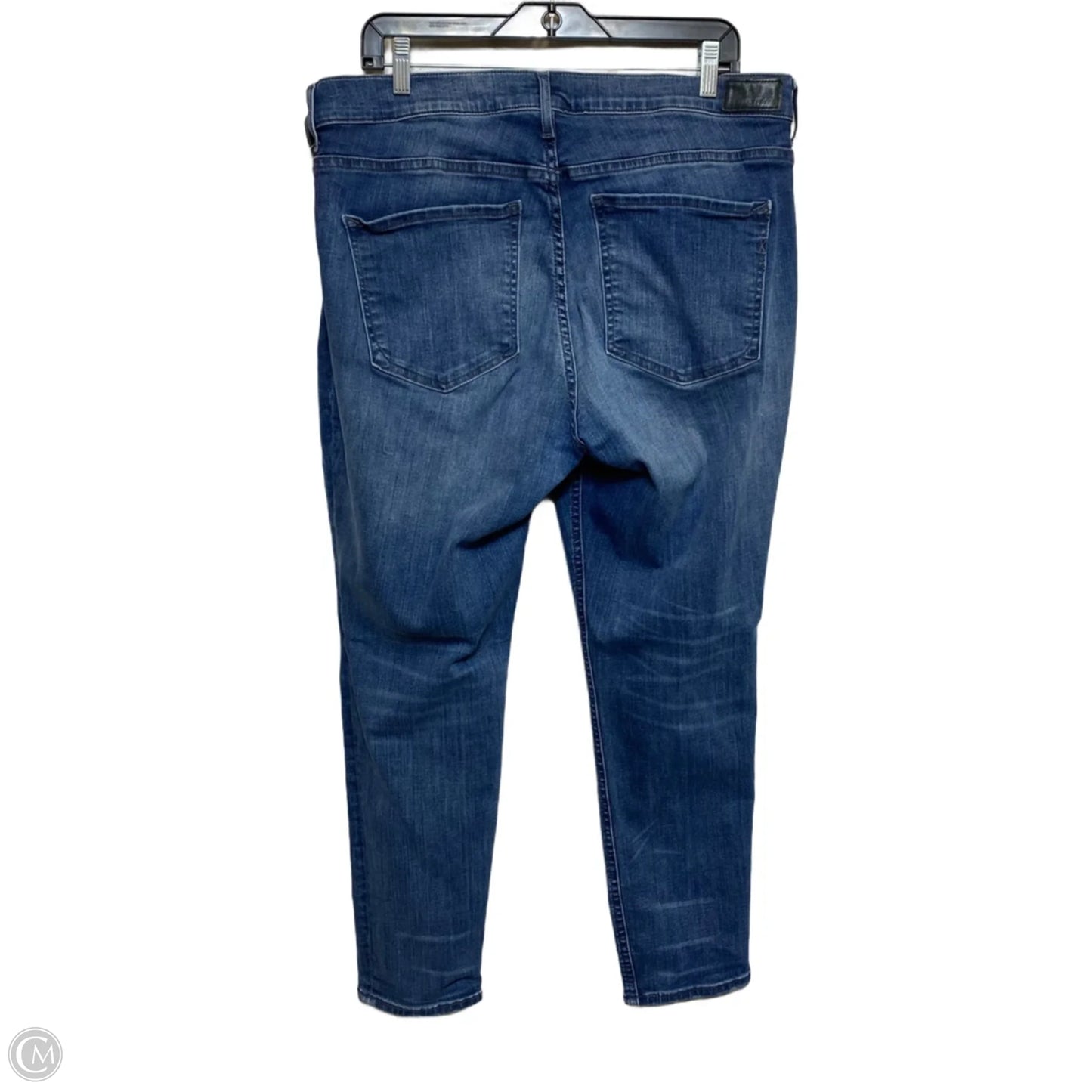 Jeans Skinny By Express In Blue, Size: 16