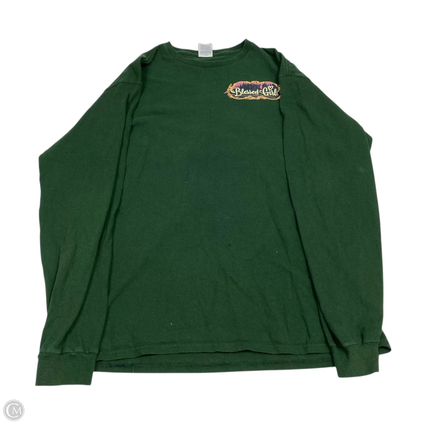 Top Long Sleeve By Delta Pro Weight In Green, Size: L