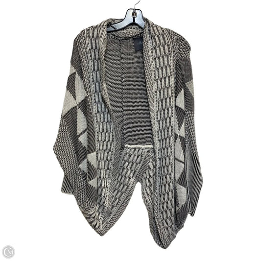 Sweater Cardigan By Paper Crane In Black & White, Size: S