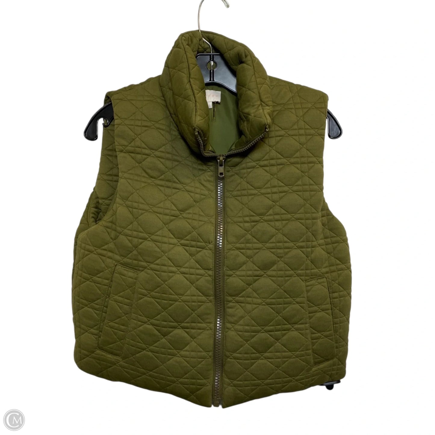 Vest Puffer & Quilted By Entro In Green, Size: S
